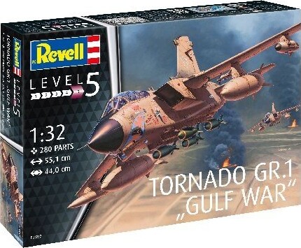 Billede af Revell - Tornado Gr1 Fly Byggesæt - 1:32 - Level 5 - Gulf War - 03892