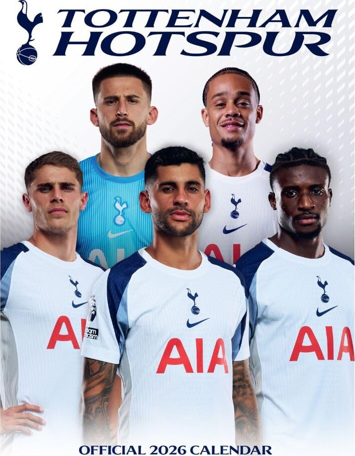Tottenham Hotspur Fc Officiel Kalender 2026 - A3