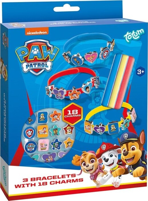 Diy Armbånd Med Paw Patrol - 18 Vedhæng - Totum