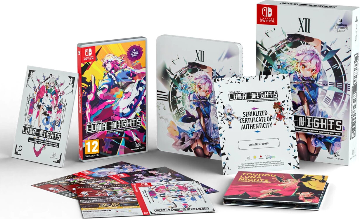 Touhou Luna Nights (5-Year Anniversary Limited Edition) - Nintendo Switch - Platform
