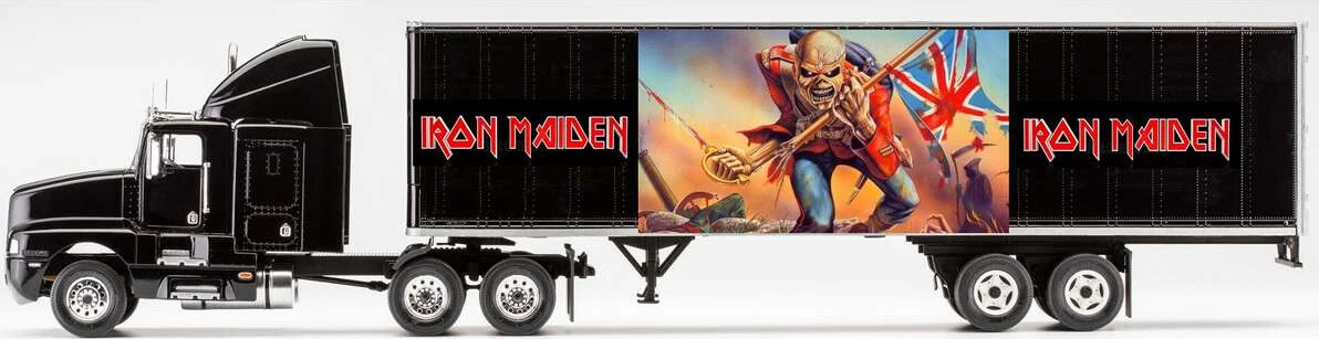 Revell 07740 - Iron Maiden Tour Truck - 1:32 - Build And Paint