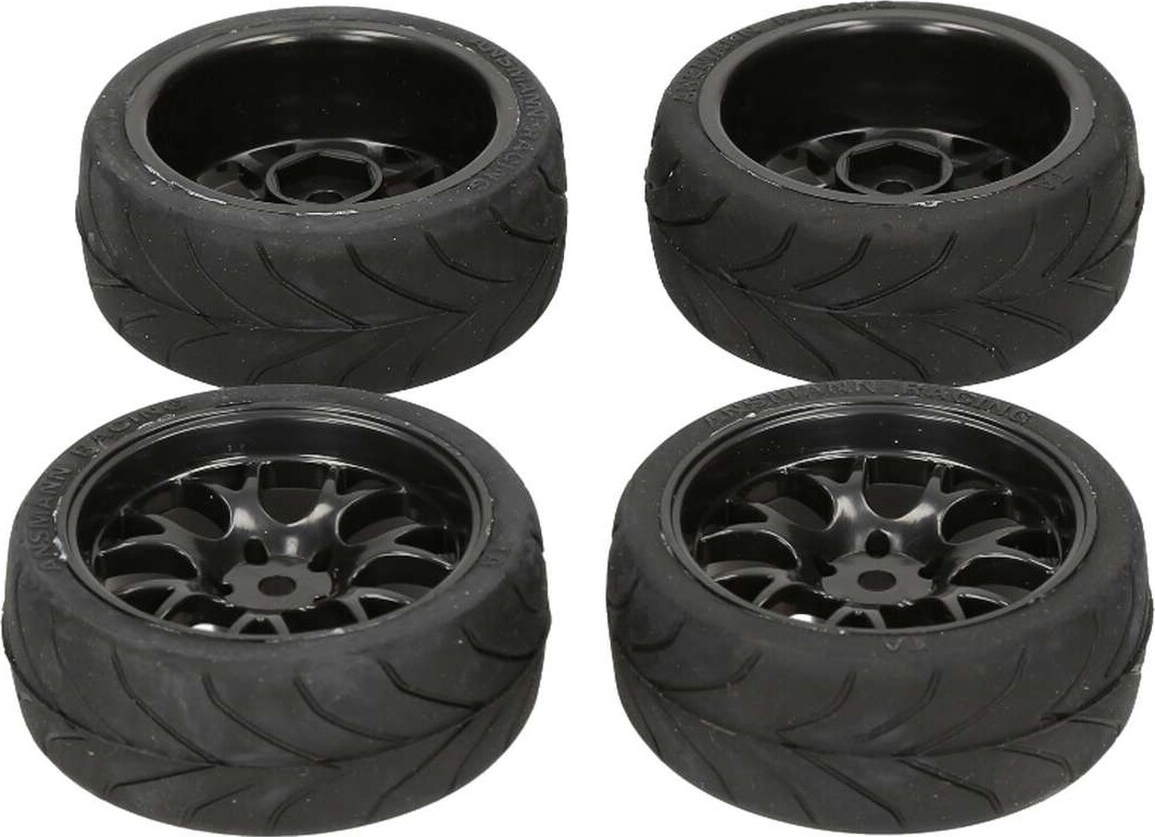 Touring Tyre Set 3mm 1/10 Ta(wr.)bl.(4) - 552110141 - Ansmann