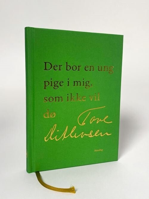 Tove Ditlevsen Notesbog - Grøn - Ingen Forfatter - Bog