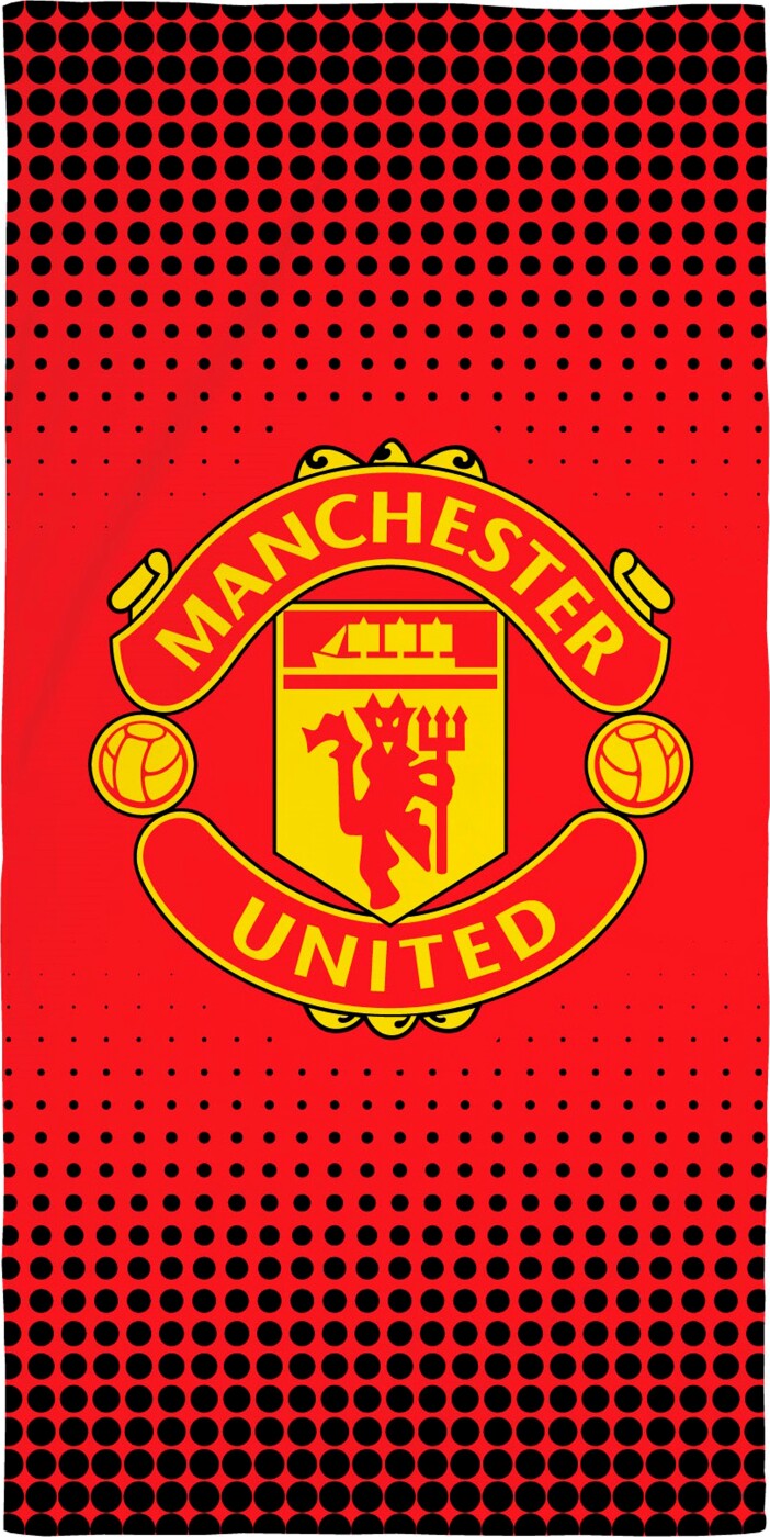 Manchester United Håndklæde - 75x150 Cm