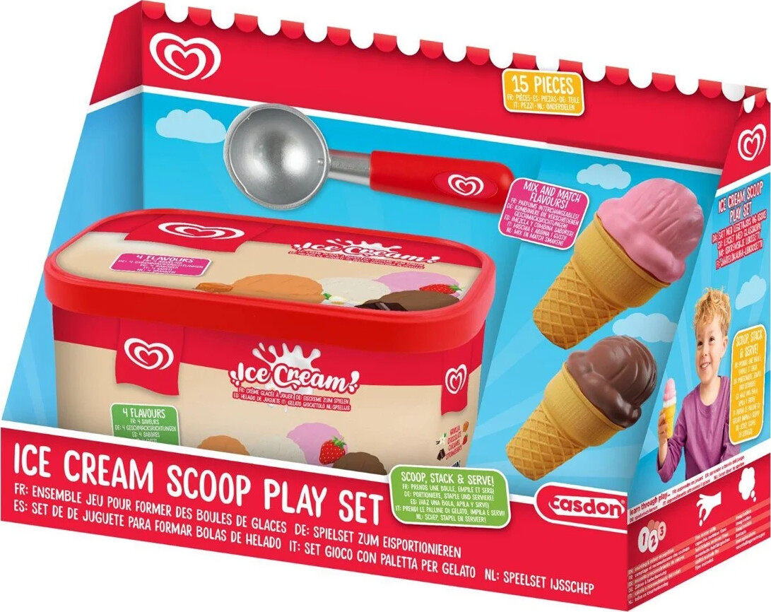 Toy Ice Cream Scoop Playset
