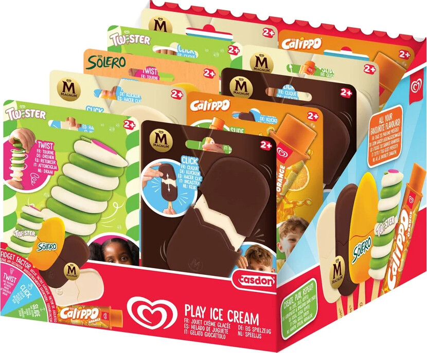 Toy Play Ice Cream - Assorteret