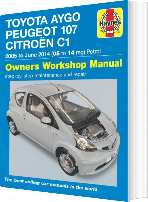 Billede af Toyota Aygo, Peugeot 107 & Citroen C1 - Owners Workshop Manual - Peter T. Gill - English Book
