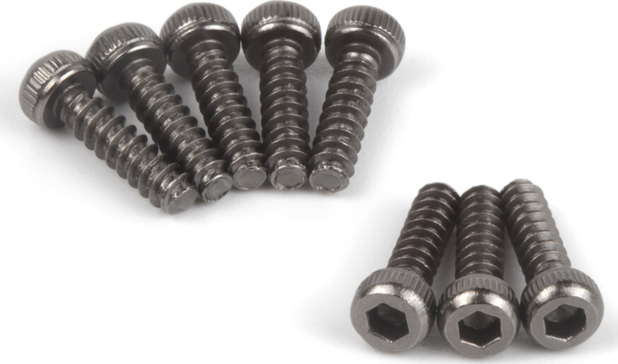 Tp. Button Head Screw M2.6x10mm (hex/socket/8pcs) - Mv151113 - Maverick Rc
