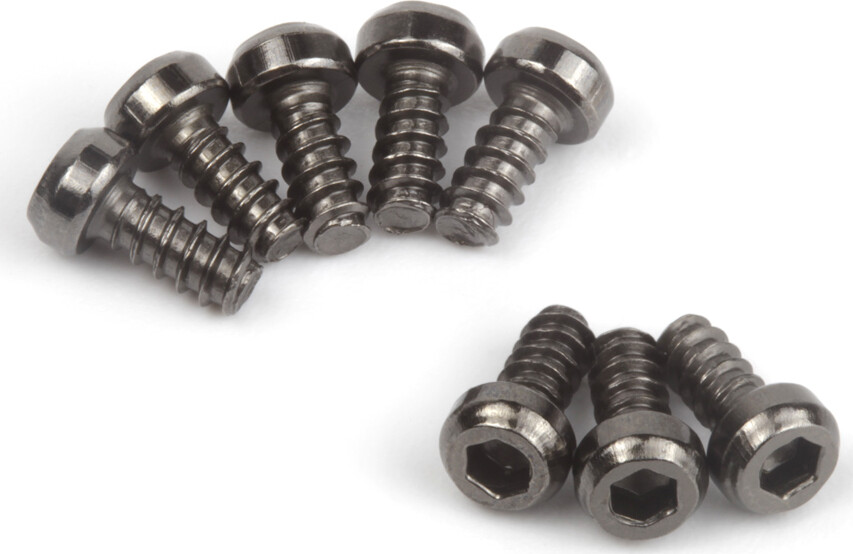 Tp. Button Head Screw M2.6x6mm (hex/socket/8pcs) - Mv151112 - Maverick Rc