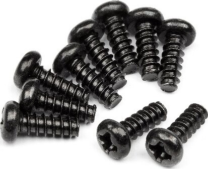 Tp. Button Head Screw M3x8mm (10pcs) - Hp103279 - Hpi Racing