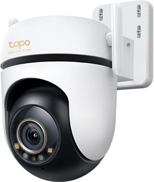 TP-Link Tapo C530WS Udendørs Overvågningskamera 3K 5MP 2880 x 1620 Pan/Tilt - Hvid