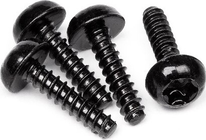 Tp. Wide Button Head Screw M4x16mm (4pcs) - Hp15495 - Hpi Racing