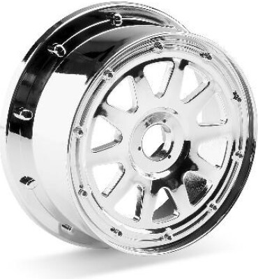 Tr-10 Wheel Chrome (120x60mm/-4mm Offset) - Hp104973 - Hpi Racing