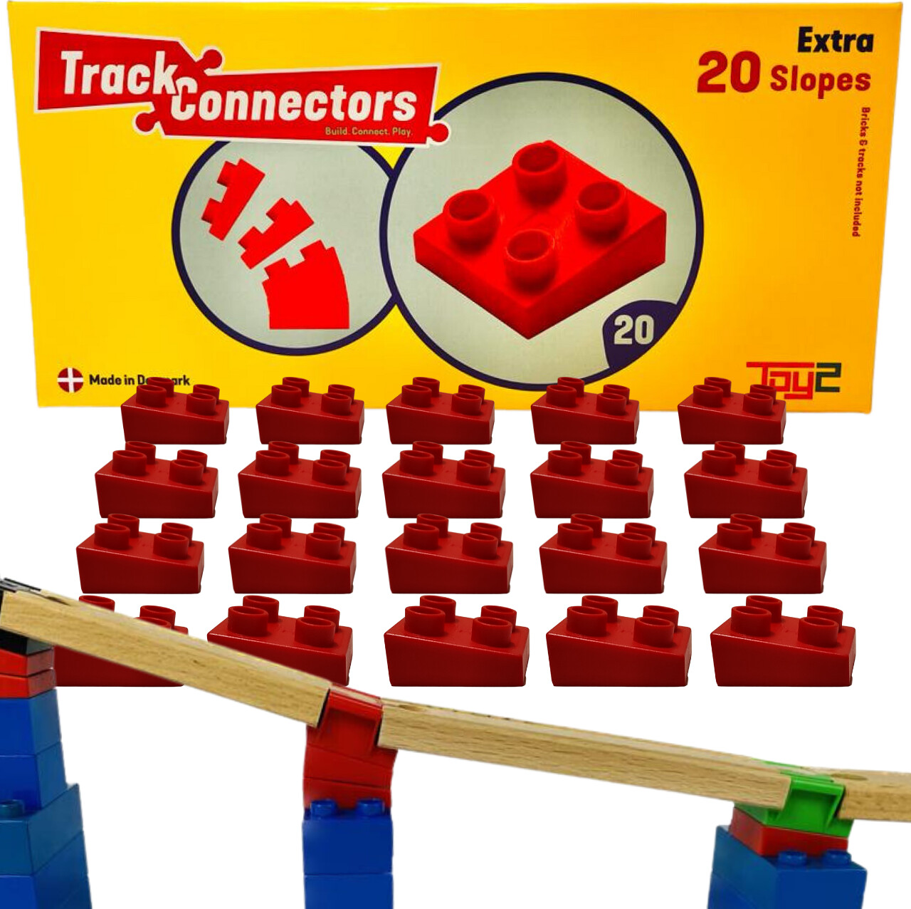 Toy2 Track Connector - Extra - 20 Slope (21071)