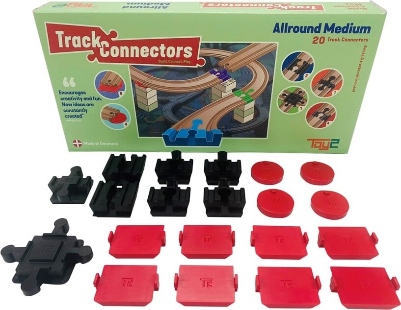 Toy2 Track Connectors - Allround Medium - 20 Stk