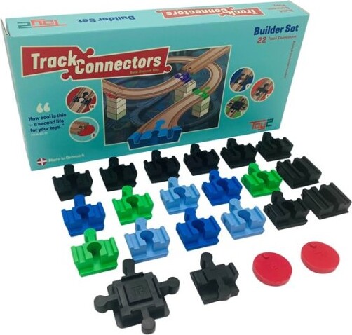 Toy2 Track Connectors - Builder Set - 22 Dele