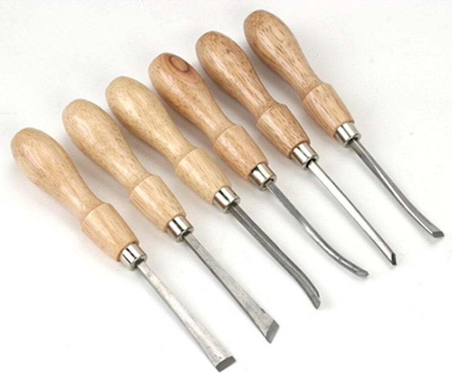 Træskærer Værktøj - Sæt Med 6 Stk - Excel