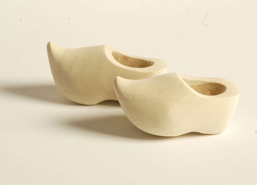 Træsko Par 6cm