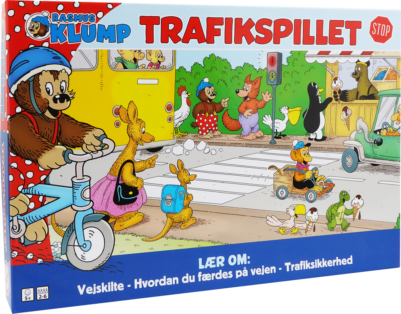 Rasmus Klump spil - Trafikspillet - Fra 5 år - 1 stk.