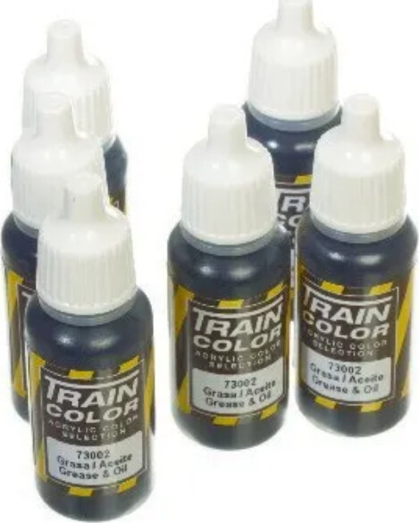 Vallejo - Train Color - Grease & Oil - 17 Ml - 73002