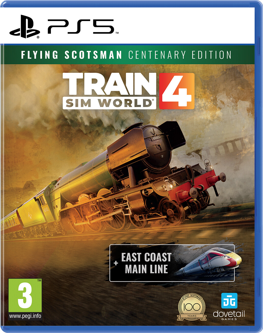 Train Sim World 4 Includes Flying Scotsman - Centenary Edition  - PS5