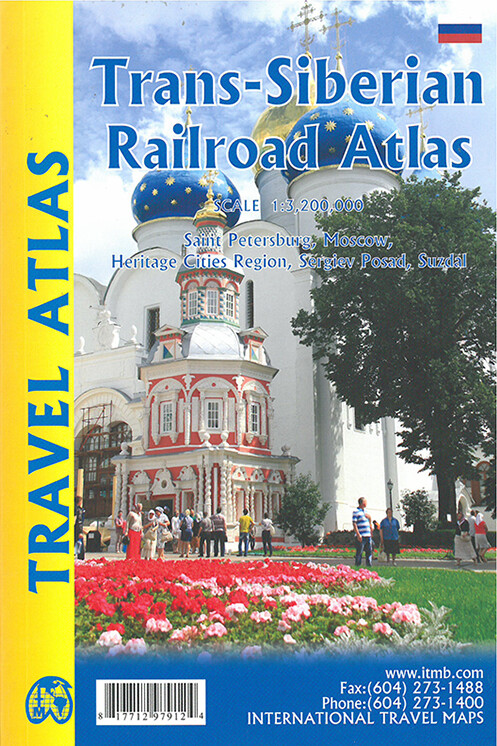 Trans-siberian Railroad Atlas - Itmb - English Book