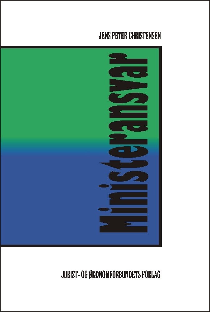 Billede af Ministeransvar - Christensen J - Bog