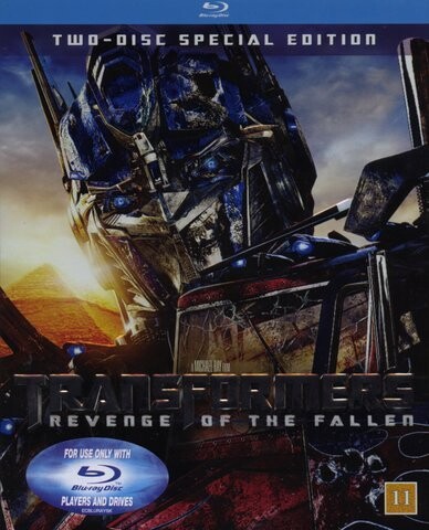 Transformers 2 Revenge Of The Fallen / De Faldnes Hævn - Blu-Ray
