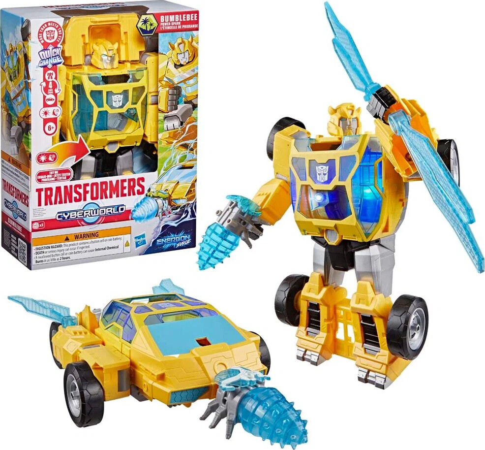 Transformers Cyberworld Power Spark Bumblebee