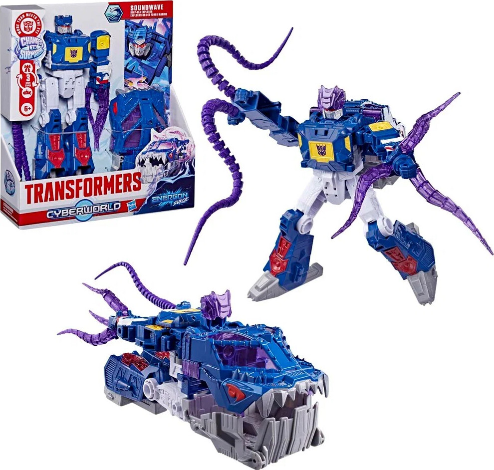 Transformers Cyberworld Soundwave Deep Sea Expl.