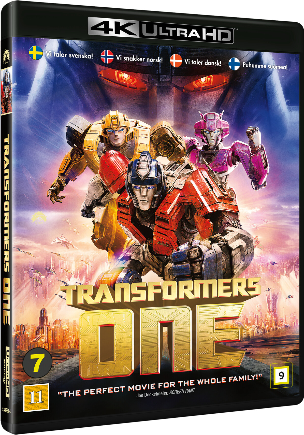 Transformers One - 4K Blu-Ray