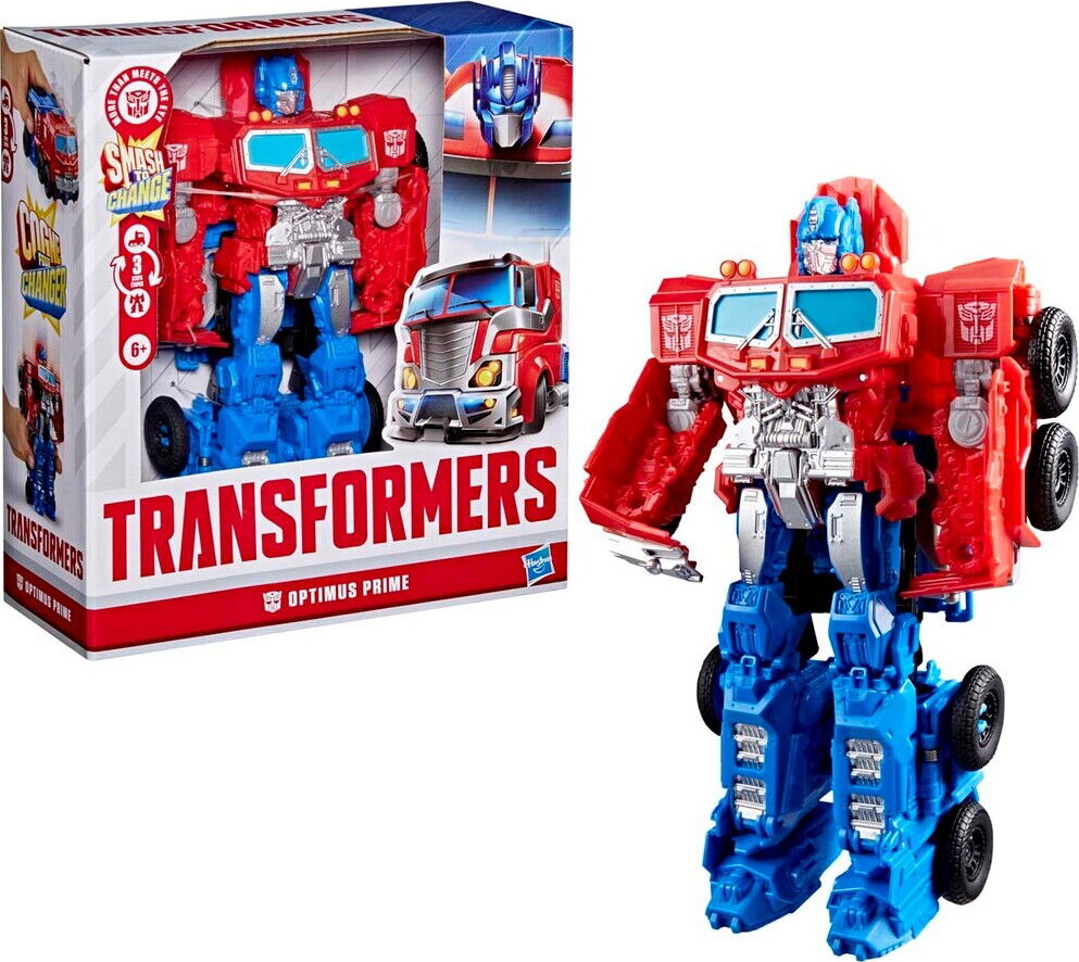 Transformers - Optimus Prime Smash To Change - 23 Cm - Hasbro