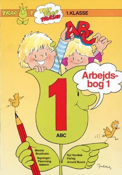 Billede af Trap Abc. 1. Klasse - Merete Brudholm - Bog