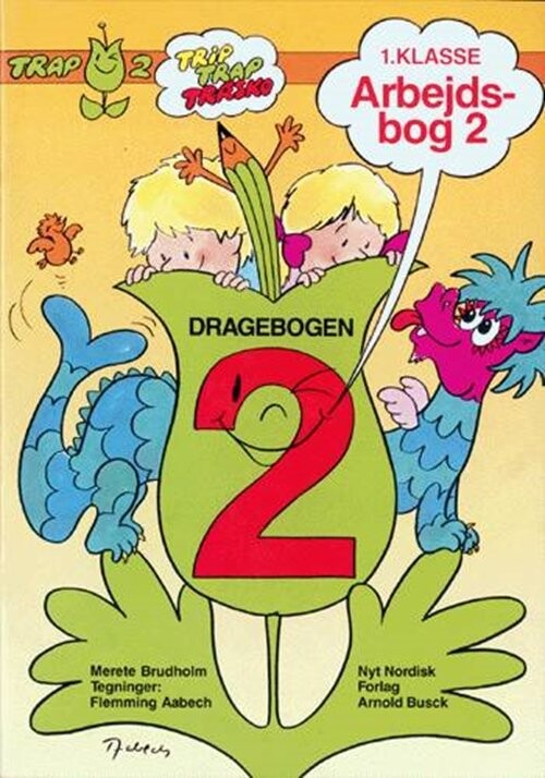 Billede af Trap Dragebogen - Merete Brudholm - Bog