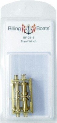Billing Boats Fittings - Trawlspil - 55 X 25 Mm