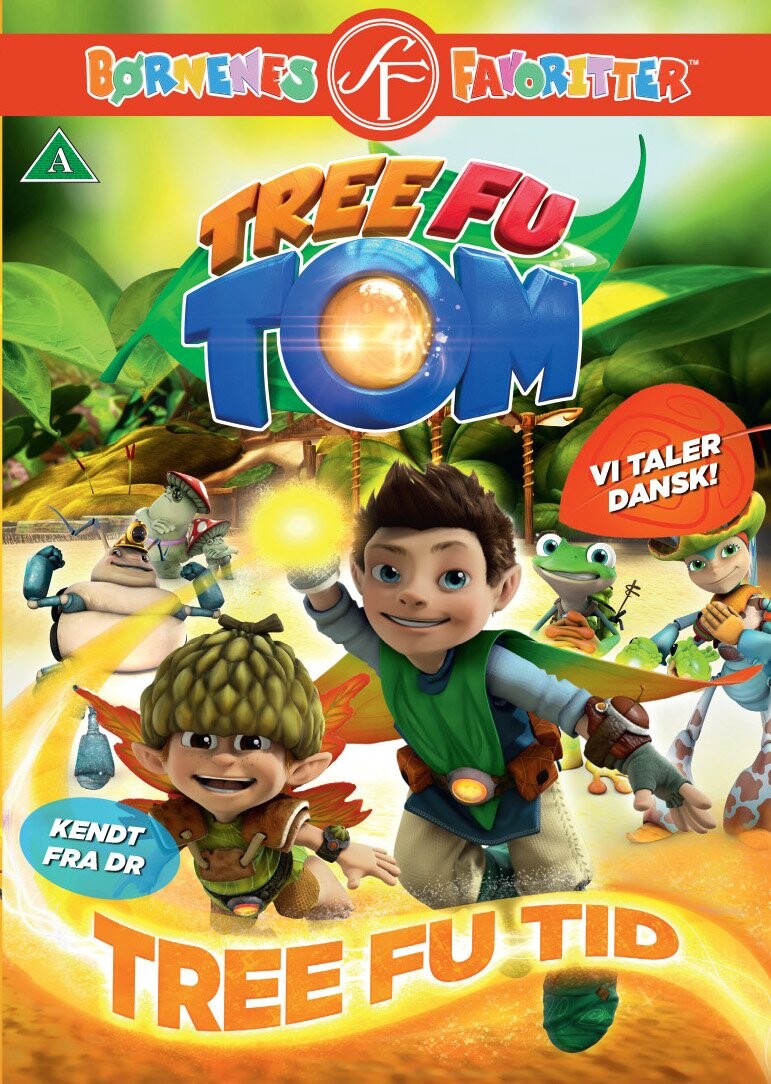 Tree Fu Tom 4 - Tree Fu Tid - DVD - Film