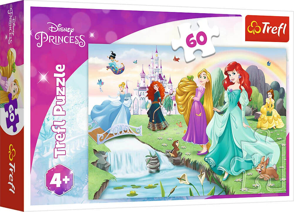 Trefl Disney Meet The Princesses - 60 Brikker