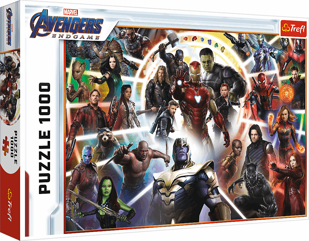 Marvel Puslespil - Avengers Endgame - Trefl - 1000 Brikker