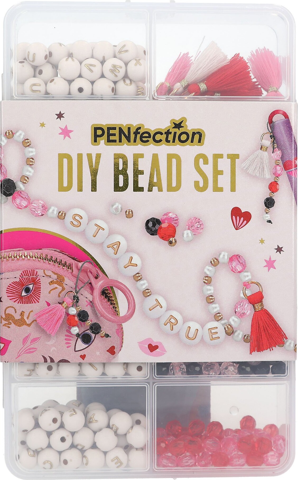 Penfection - Diy Bead Set - Perlesæt Med 2 Vejledninger