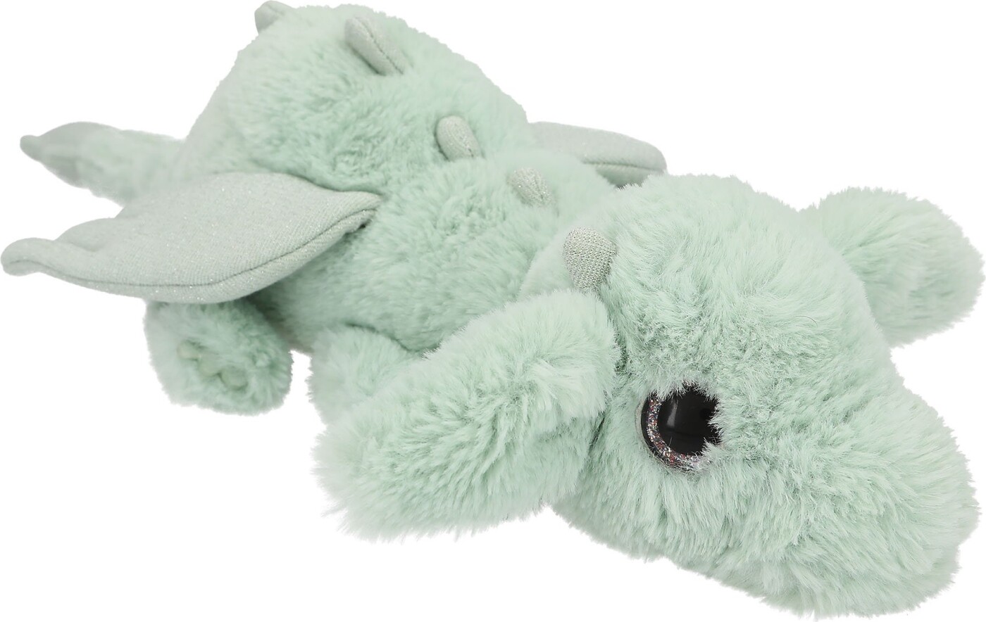 Trend - Drage Bamse Med Glittervinger - Grøn