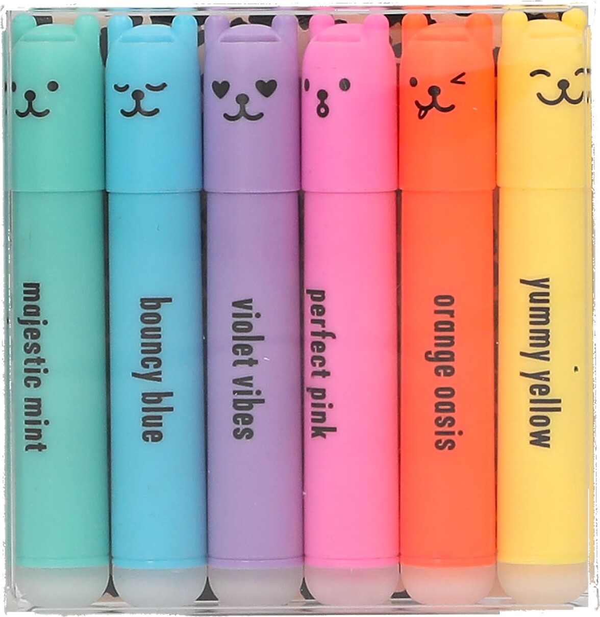 Overstregningstusser - Pastel Farver - 6 Stk Mini - Penfection