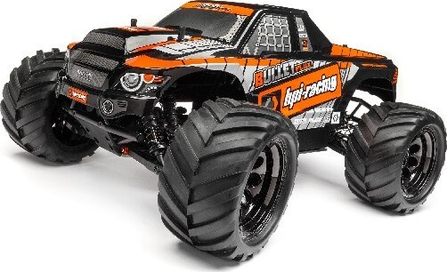Billede af Trimmed And Painted Bullet Flux Mt Body (black) - Hp115510 - Hpi Racing