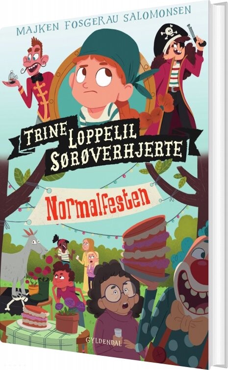 Trine Loppelil Sørøverhjerte - Normalfesten - Majken Fosgerau Salomonsen - Bog