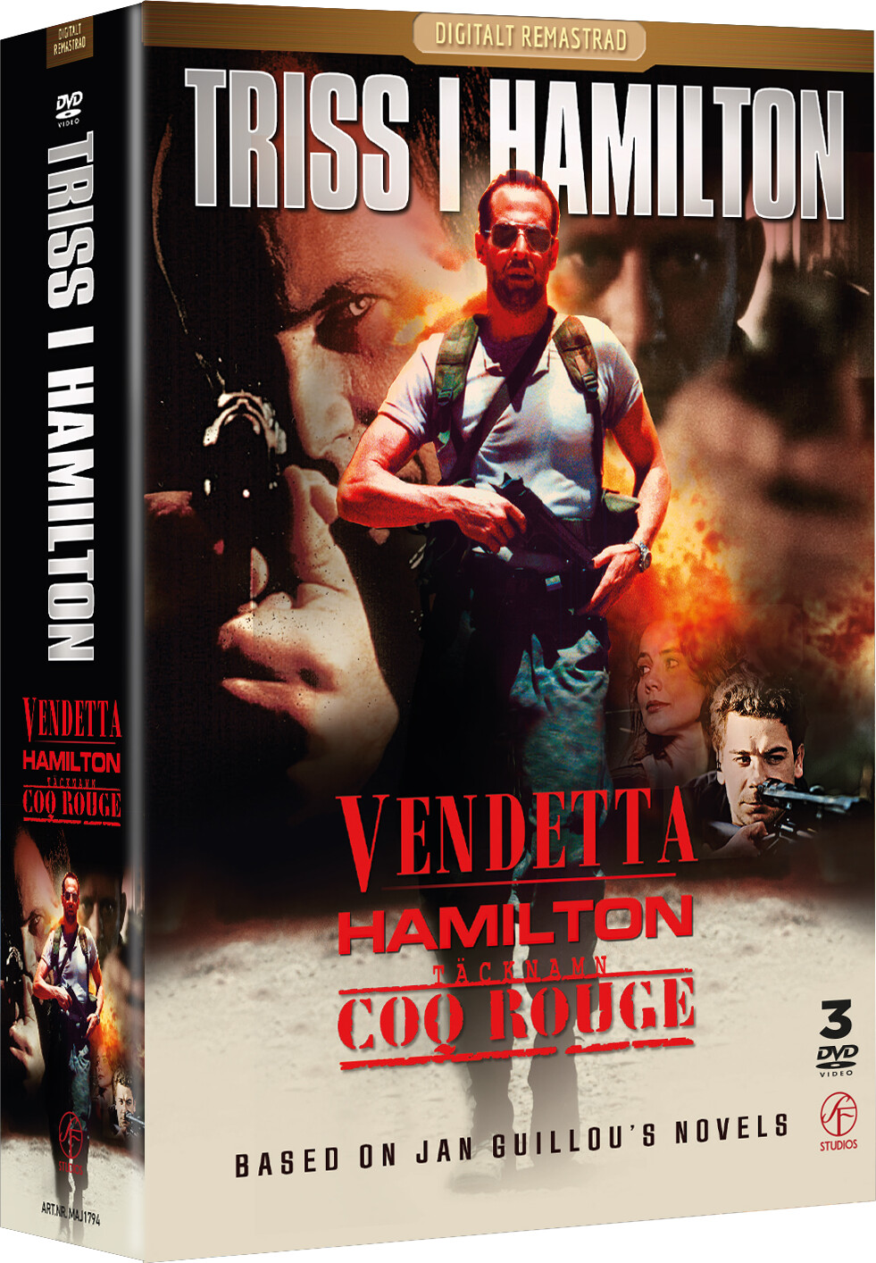 Triss I Hamilton - Hamilton, Coq Rogue, Vendetta - Digitalt Remastered - DVD - Film