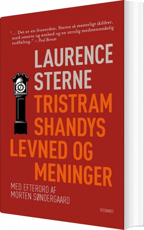 Tristram Shandys Levned Og Meninger - Laurence Sterne - Bog