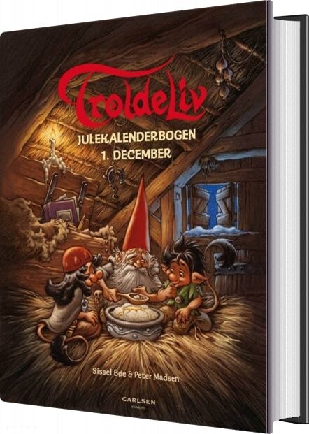 Troldeliv - Julekalenderbogen - Peter Madsen - Bog