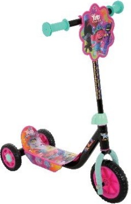 Trolls - Løbehjul Til Børn - Trehjulet - Maks. 20 Kg - Turkis Pink