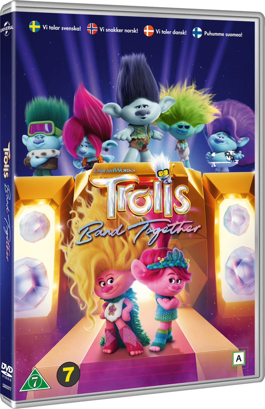 Trolls 3 - Band Together / Sammen Igen - DVD - Film