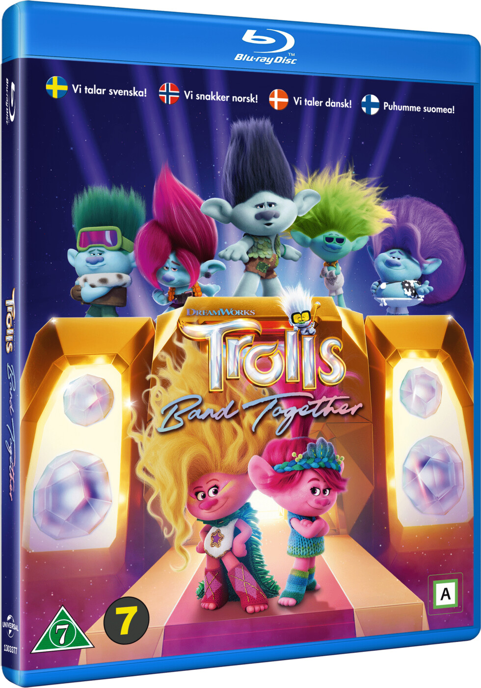 Trolls 3 - Band Together / Sammen Igen - Blu-Ray