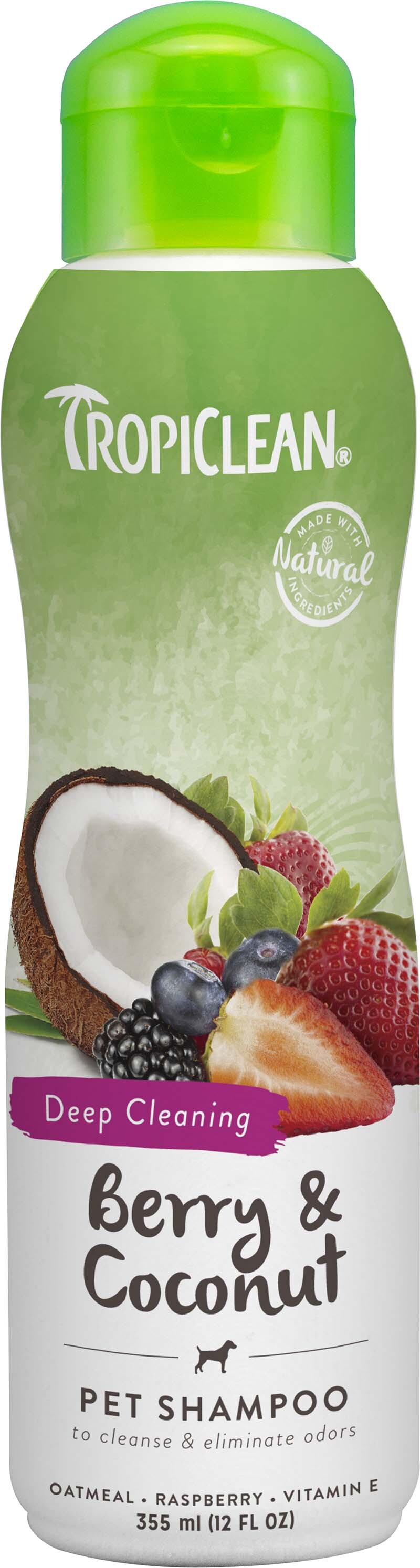 Tropiclean - Hundeshampoo - Berry & Coconut 355 Ml
